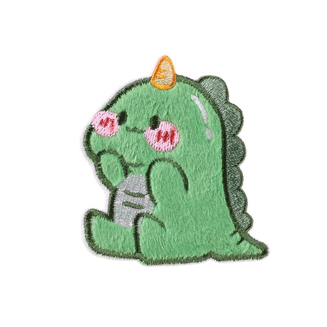 self-adhesive fabric cartoon animal embroidery patch (self-adhesive)