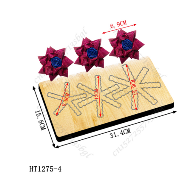 wooden flower diy wooden die cutting leather mold