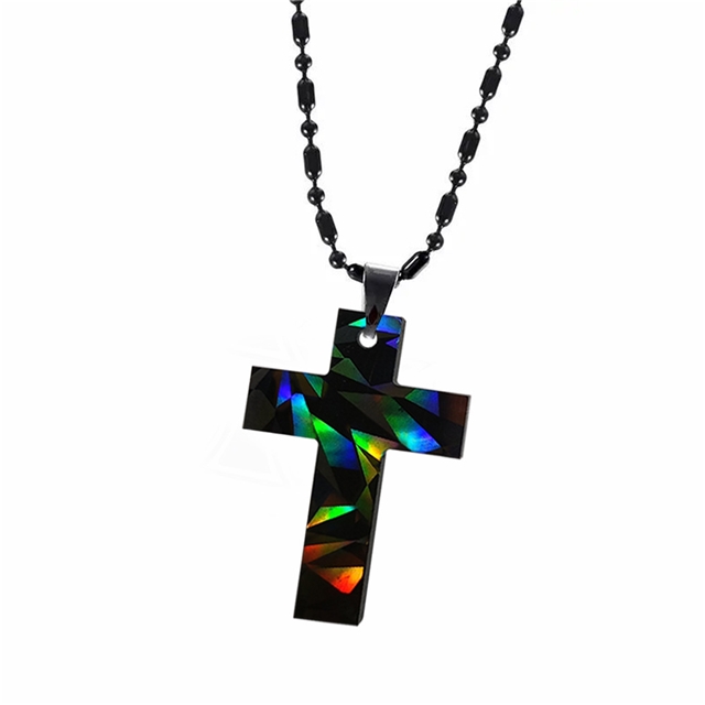 silicone holographic laser cross earring pendant silicone mold