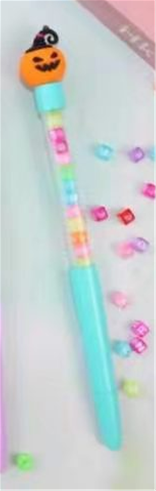 halloween series letter bead filling gel pen