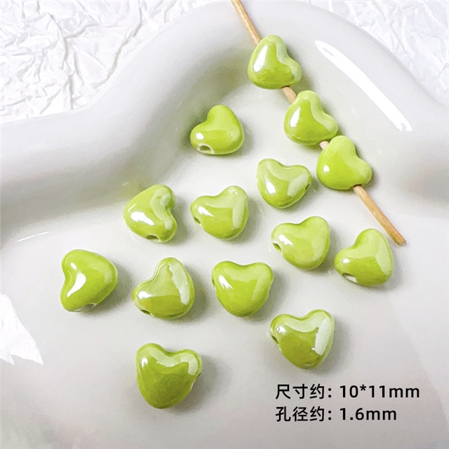 ceramic cute and fun hand drawn pigeons stars small fish flowers ceramic beads