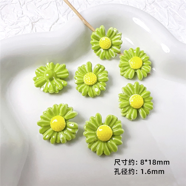 ceramic cute and fun hand drawn pigeons stars small fish flowers ceramic beads