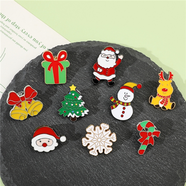 alloy christmas series alloy brooch