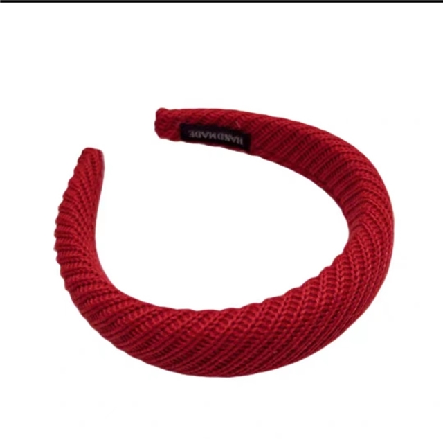 retro red series style headband
