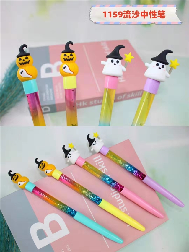 halloween series quicksand gel pen