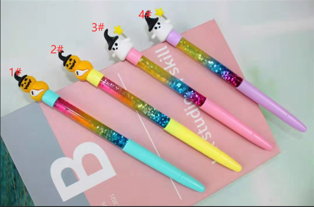 halloween series quicksand gel pen