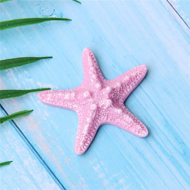 plastic/resin simulation shell starfish large 3d resin accessories