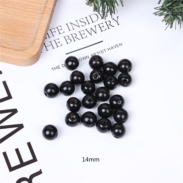 wooden christmas penguin snowman wood beads