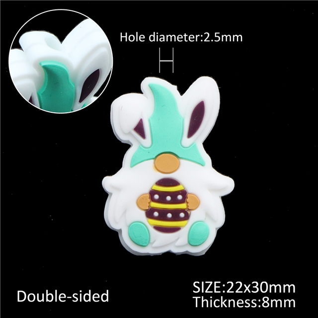 silicone easter series silicone bead