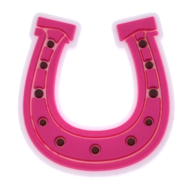 pvc cowboy series pvc soft rubber shoe buckle