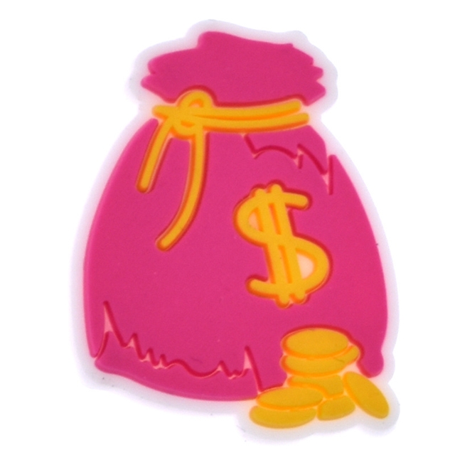 pvc cowboy series pvc soft rubber shoe buckle