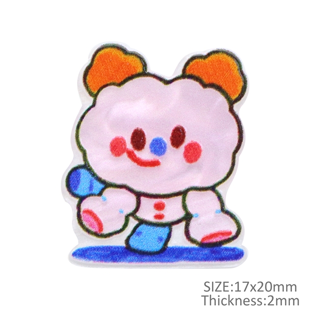 acrylic animal clown series acrylic