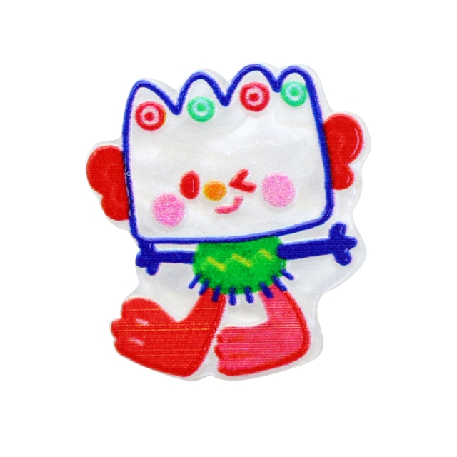 acrylic animal clown series acrylic