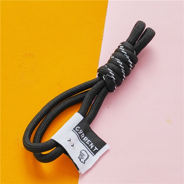 Ins colored woven lanyard keychain