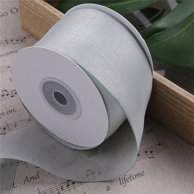 plain silk snow yarn ribbon