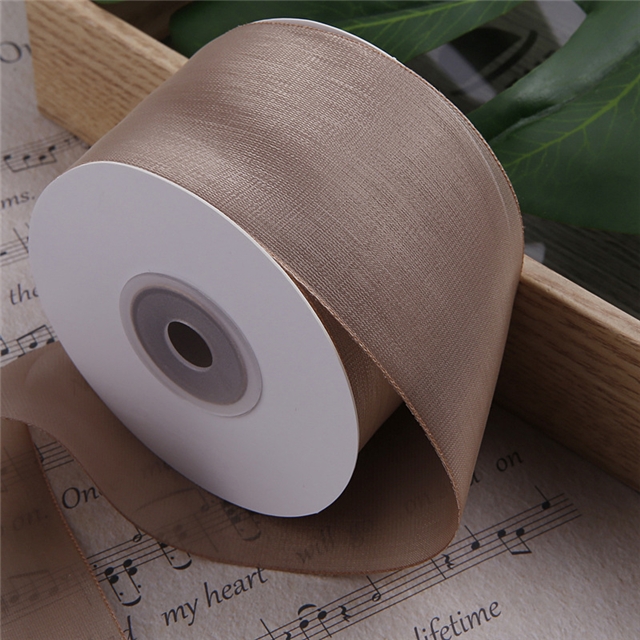 plain silk snow yarn ribbon