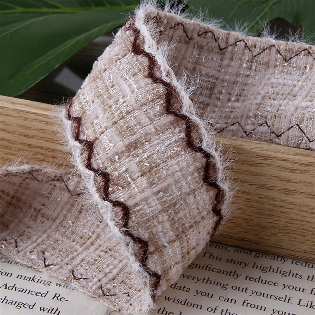 polyester small fragrance moon ribbon