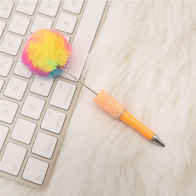 abs diy sugar diamond pompoms beadable pen