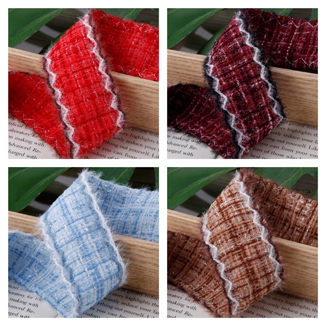 polyester small fragrance moon ribbon