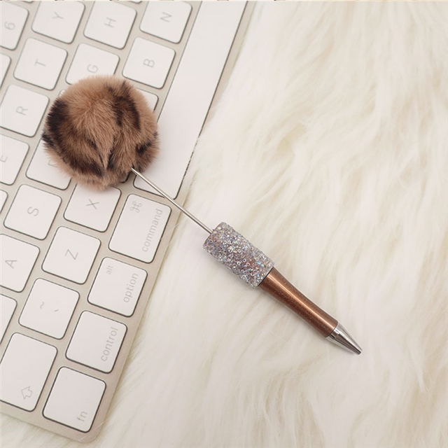 abs diy sugar diamond pompoms beadable pen