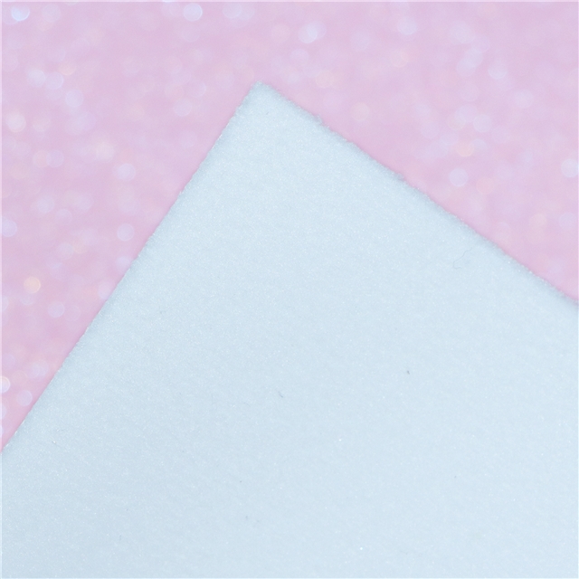 synthetic leather plain pearlescent faux leather