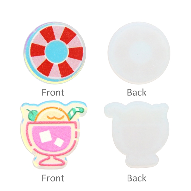 acrylic doughnut letter ice cream series acrylic