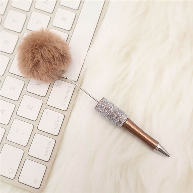 abs diy sugar diamond pompoms beadable pen