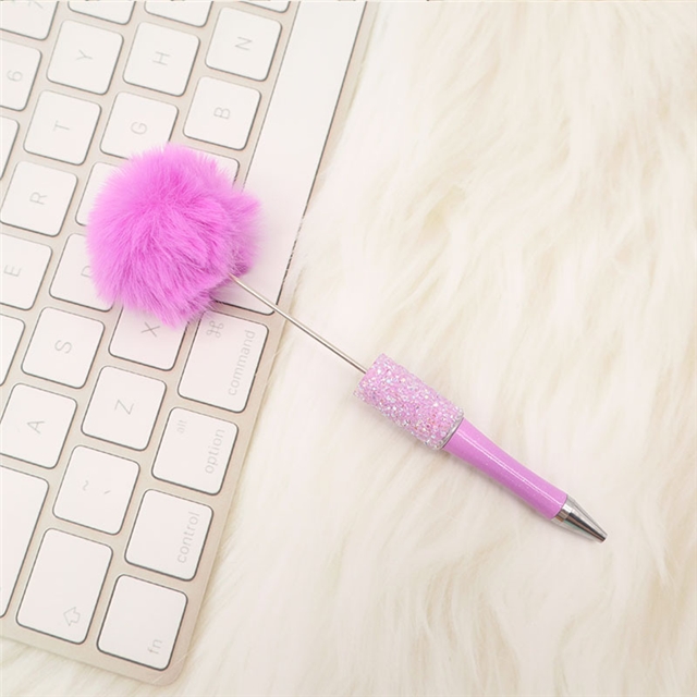 abs diy sugar diamond pompoms beadable pen