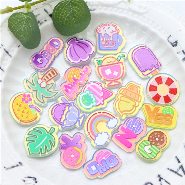 acrylic doughnut letter ice cream series acrylic