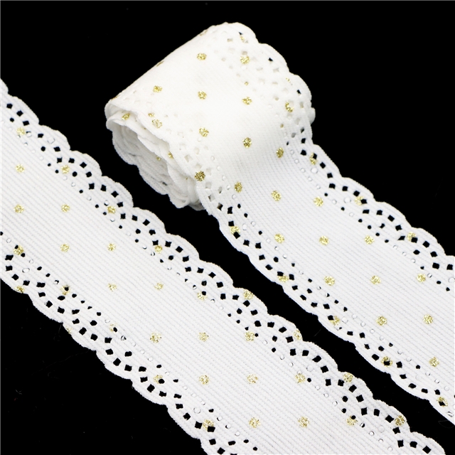 fabric glitter dots lace corduroy ribbon