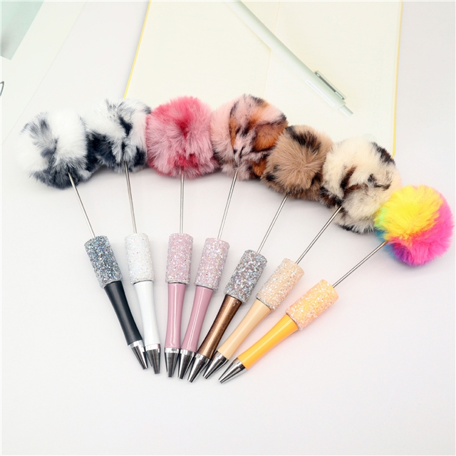 abs diy sugar diamond pompoms beadable pen