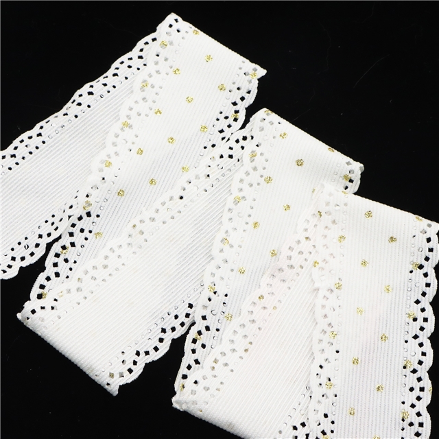 fabric glitter dots lace corduroy ribbon