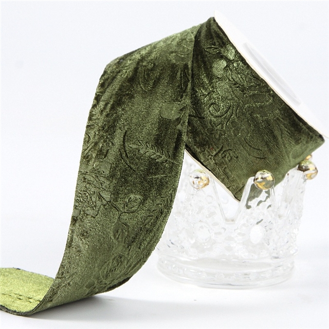 polyester single-sided embossed velvet tape