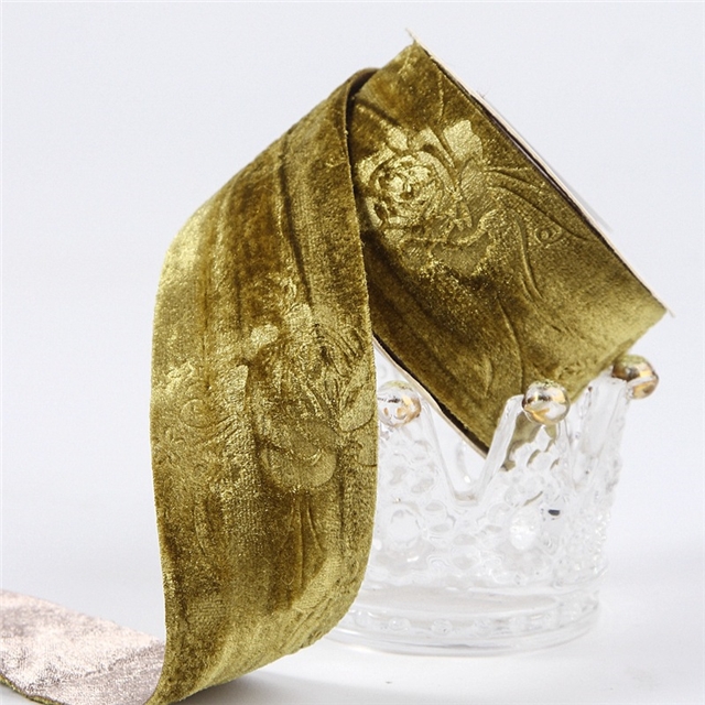 polyester single-sided embossed velvet tape