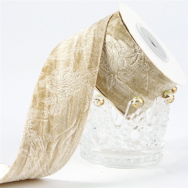 polyester single-sided embossed velvet tape