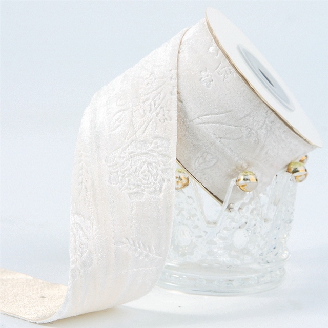 polyester single-sided embossed velvet tape