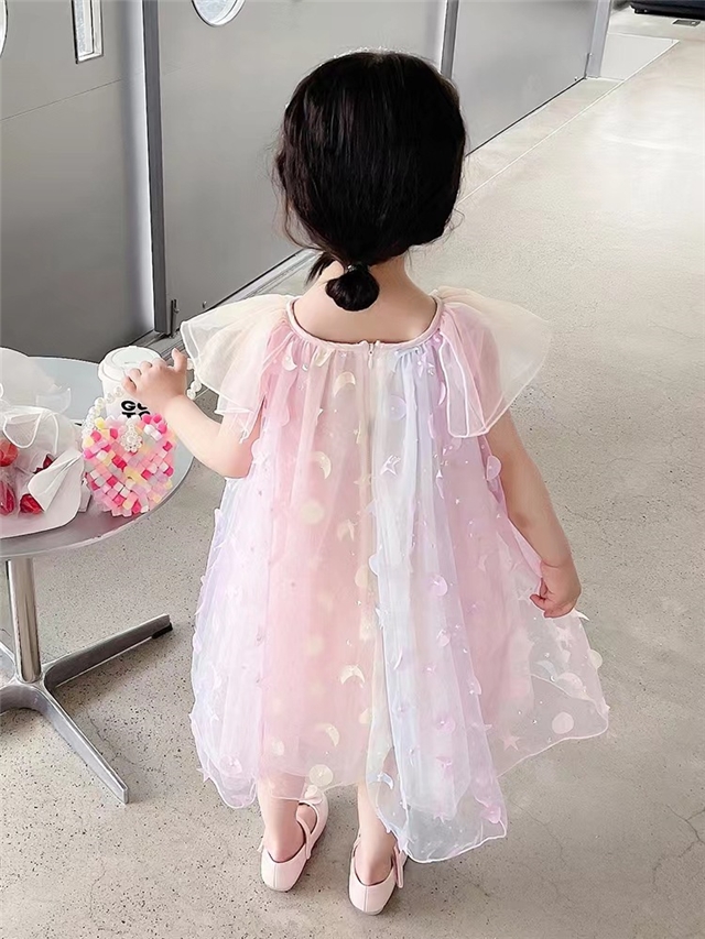 moon star mesh fabric