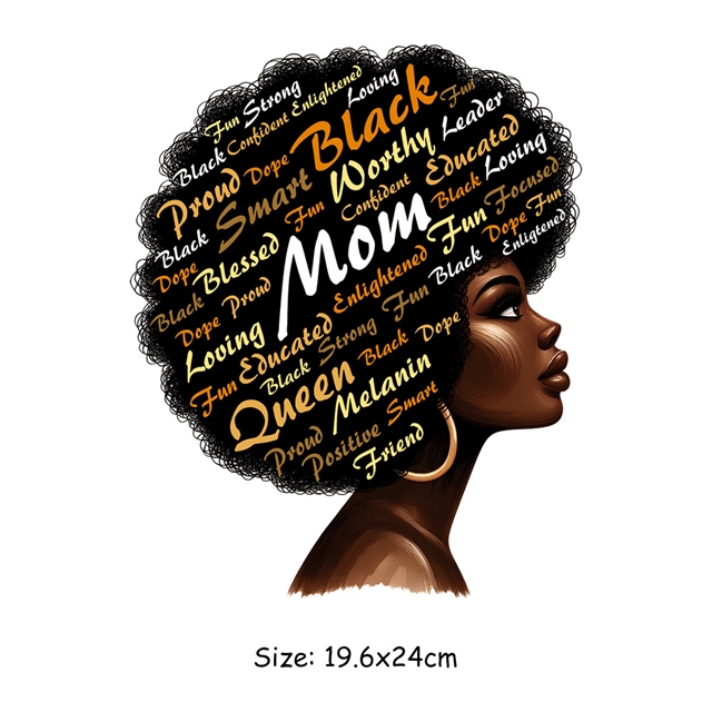 juneteenth series heat transfer Iron on stickers