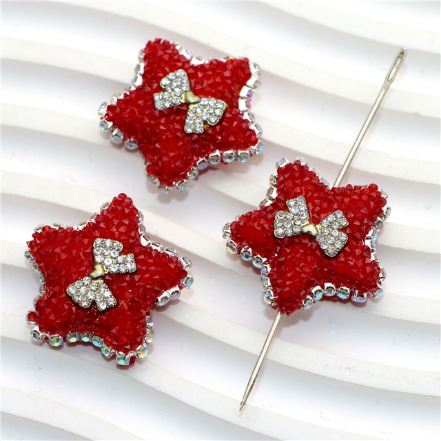 full diamond acrylic beads