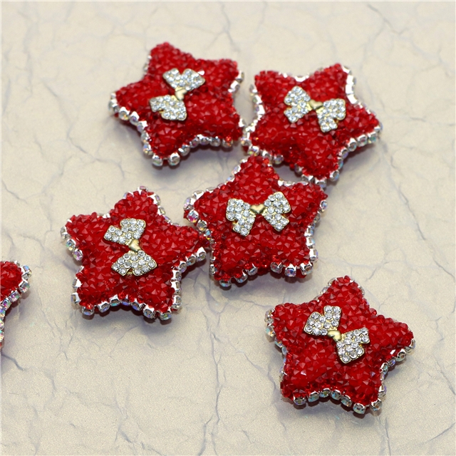 full diamond acrylic beads