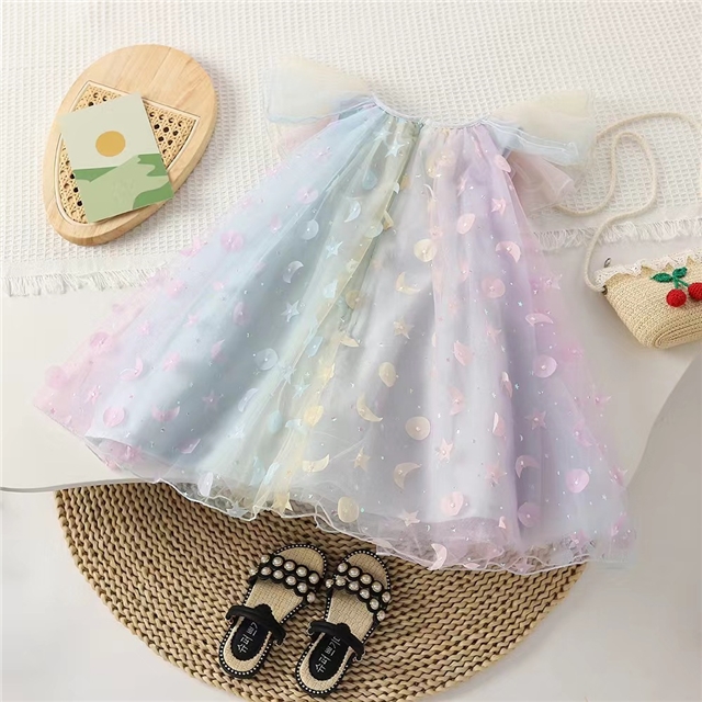 moon star mesh fabric