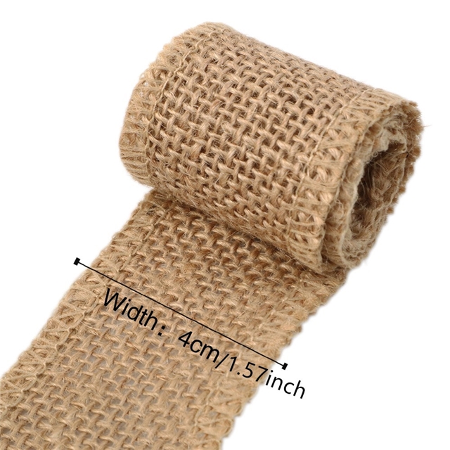 Linen linen ribbon 4cm(1.6