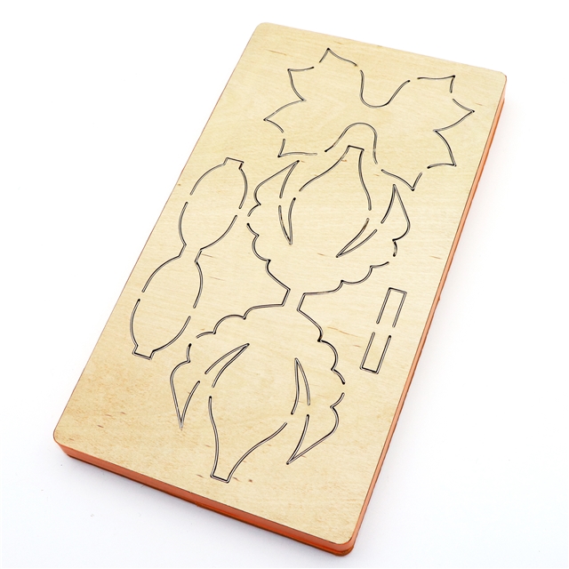 wooden bowknot diy wooden kinife mold 
