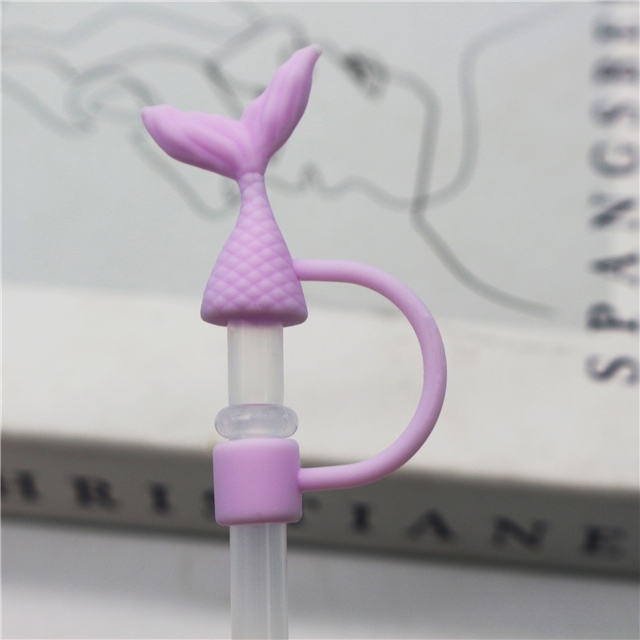 silicone sea world series straw cap (without straw) 
