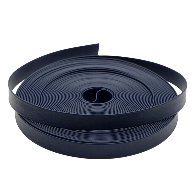 Layering synthetic leather Ribbons Navy 1cm(0.4