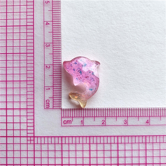 resin transparent cut gradient color ocean series 3d resin accessories