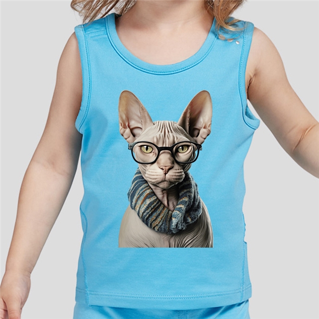 personality cat series Iron on Stickers