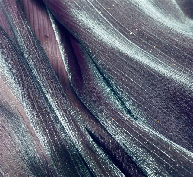 plain starry sky organza fabric