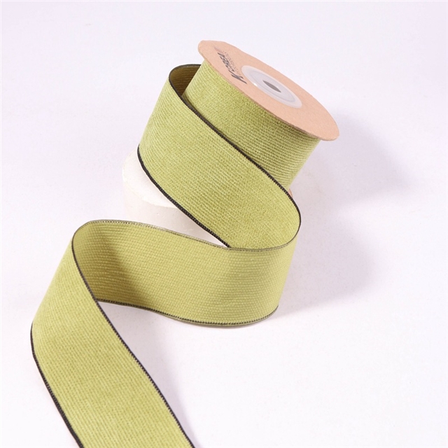corduroy striped edge woven tape