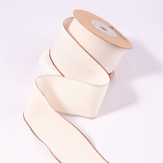 corduroy striped edge woven tape